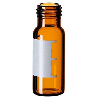 Kinesis Vial, 2 mL, Amber Glass with Label, Silanized,