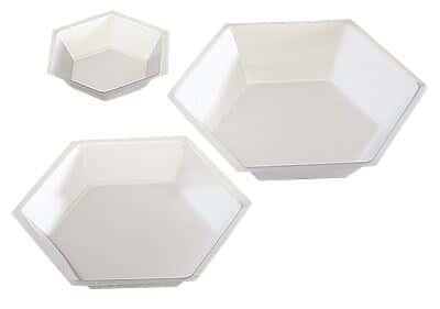Cole-Parmer extra-large Hexagonal Weigh Dish, Extra-Large, 5-1/2