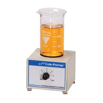 Cole-Parmer 电池供电的磁力搅拌器 04804-01