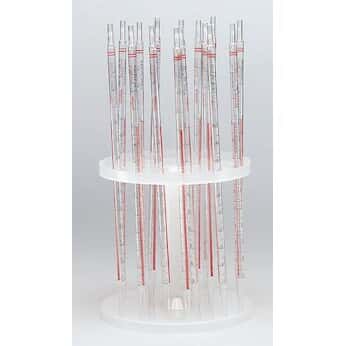 Scienceware 18955 Circular Pipette Stand Holds 28 Pipettes (ten 14 mm Dia, Eighteen 11 mm Dia)