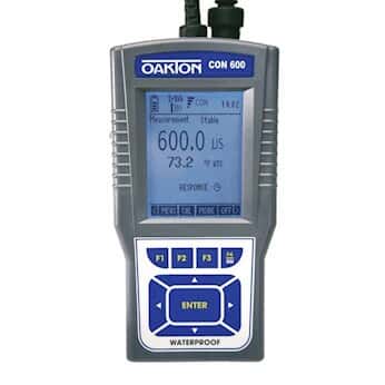 Oakton CON 600 Waterproof Conductivity/TDS Meter and Electrode with NIST Calibration