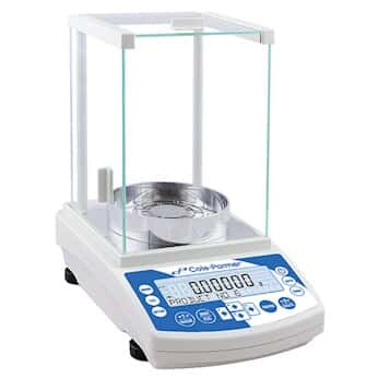Cole-Parmer Symmetry LA-314.C2 Analytical Balance with LCD, 310g x 0.1mg, Internal Calibration