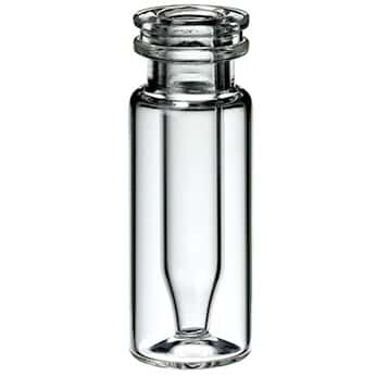 Kinesis Snap Top Vial with Fused Insert, Glass, 0.3 mL, Neck Dia. 11 mm; 1000/pk 