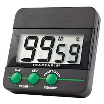 Traceable Digital Count Down Timer with Calibration; 9