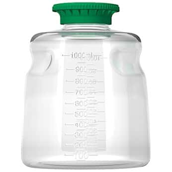 Cole-Parmer Media Bottle, PETG, 1000 mL, Sterile; 24/C