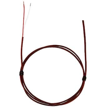 Digi-Sense Type J Hermetically Sealed Tip Insulated Thermocouple, 20ft L, 24 Awg