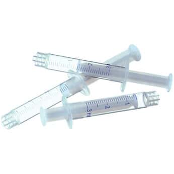 Cole-Parmer Disposable Syringe, Luer Lock, 5 mL, 100/P