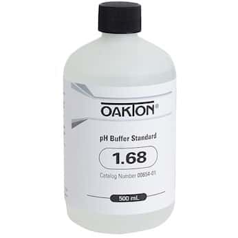 Oakton Buffer, Reference Standard, pH 1.68 +/- 0.01 at 25°C (500 mL)