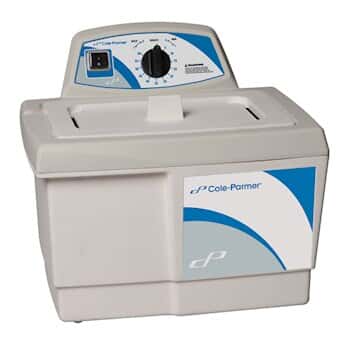 Cole-Parmer Ultrasonic Cleaner, Heater/Mechanical Timer; 1.5 gal, 230V