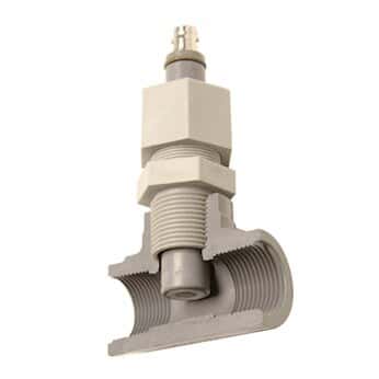Cole-Parmer pH Electrode Housing, in-line, self-cleaning, CPVC