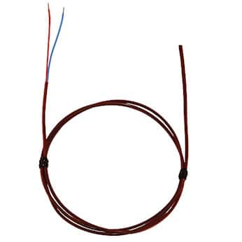 Digi-Sense Type T Hermetically Sealed Tip Insulated Thermocouple, 10ft L, 24 Awg