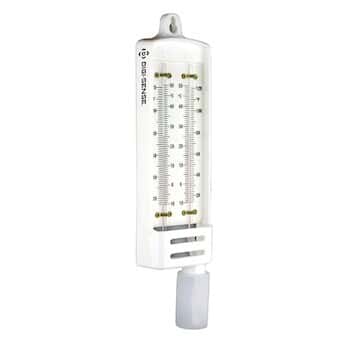 Digi-Sense Mason Hygrometer with 2 Spirit-Filled Glass Thermometers