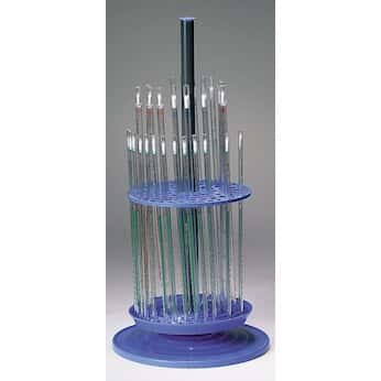 Scienceware 18957 旋转式移液管管架采用圆转盘设计; 能放置 94 支移液管。