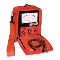 Simpson 260-9S  12397 Analog Safety Volt Ohm Meter with Case