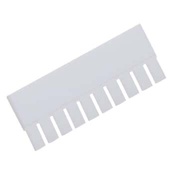 Cole-Parmer Dual Mini-Gel System Comb, 10 Wells, 0.75mm Thick; f/28575-10