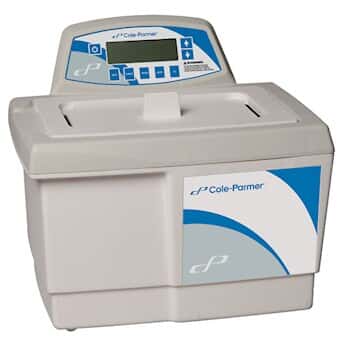 Cole-Parmer Ultrasonic Cleaner, Heater/Digital Timer; 0.75 gal, 230V