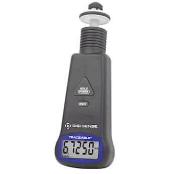 Digi-Sense Traceable® Tachometer with Calibration; Touch
