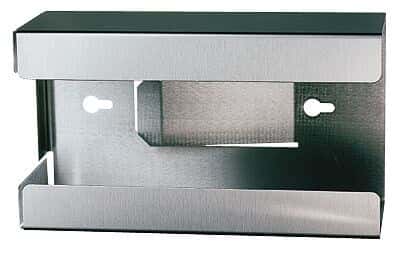 Glove dispenser for modular stainless steel drying racks