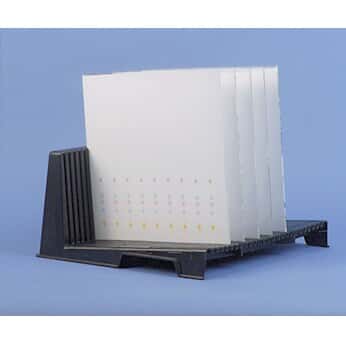 Analtech 50-02 Thin Layer Chromatography (TLC) Plate Holder, 25 Plate Capacity