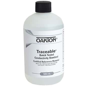 Oakton 电导标准液, 200,000 µS, 16 盎司