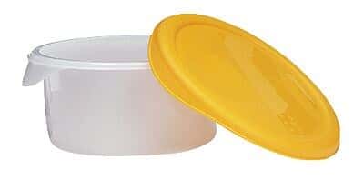 Rubbermaid 5722 YELLOW 5722, Yellow LDPE Lid for 63511