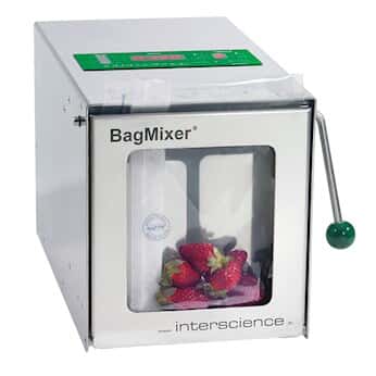 Interscience Laboratories 024-110 Paddle Blender; 50 To 400 mL, Variable Speed, Window Door, Removable Paddles
