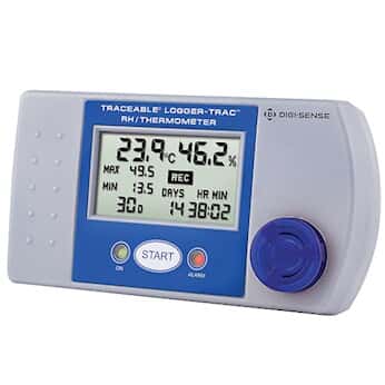 Traceable Temperature and Relative Humidity Data Logger with Calibration