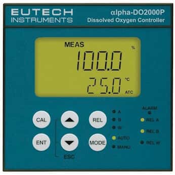 Oakton ECDOCTP2000PPG Instruments DO 2000 极谱法溶解氧控制器; 1/4-DIN, 80-250V
