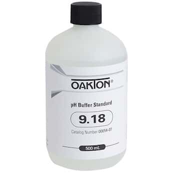 Oakton 1595-16 Buffer, Reference Standard, pH 9.18 +/- 0.01 at 25°C (500 mL)