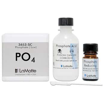 LaMotte 3653-SC Phosphate Test Kit , Low Range (0 to 3.0 ppm)