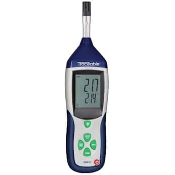 Traceable Professional Thermohygrometer with Calibration
