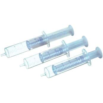 Cole-Parmer Disposable Syringe, Centric Tip, Luer Slip