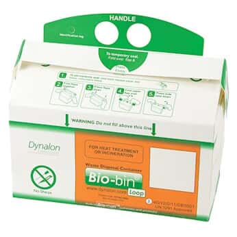 Dynalon 797303-0002 Bio-bin Waste Disposal Container, 