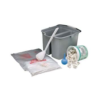 Allegro 4001 Respirator Cleaning Kit, includes 90 soap packs and 100 sealable bags