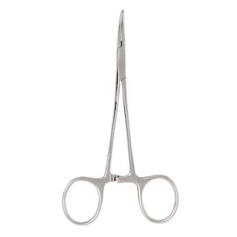 Cole-Parmer Halsted Mosquito Forceps, Standard Grade, Curved, 5