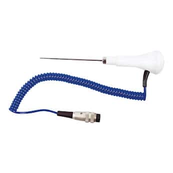 COMARK PT19L Thermocouple Thin Tip Food Penetration Probe, Type T, 1.6 mm Tip
