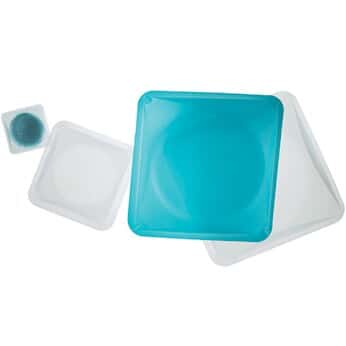 Cole-Parmer small Square Polystyrene Weigh Boats, Blue, 20 mL, 100/Pk