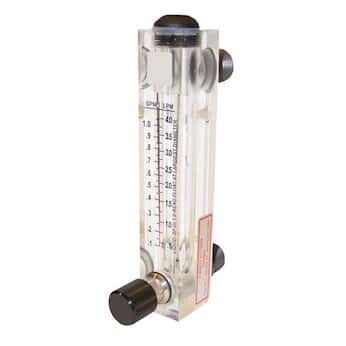 Cole-Parmer Flowmeter, 0.1 to 1.0 GPM, (0.5 to 4.0 LPM