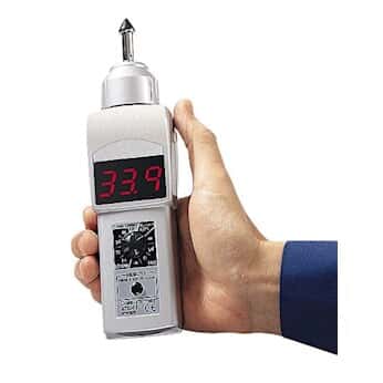 Cole-Parmer Convertible Laser Tachometer with LED Display
