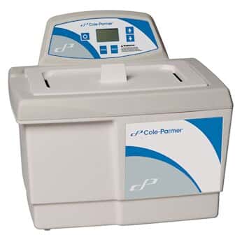 Cole-Parmer 带数字定时器的超声波清洗器, 1-1/2 加仑, 230 VAC