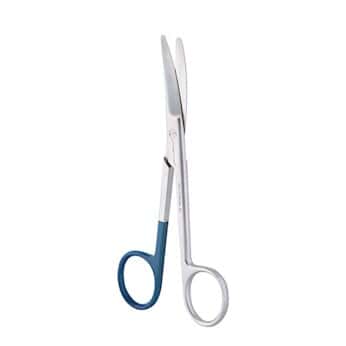 Cole-Parmer Supercut Scissors, Premium Grade, Blunt Point, Curved, 5.5
