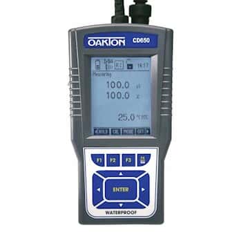Oakton CD650 Waterproof Multiparameter Meter with Probes