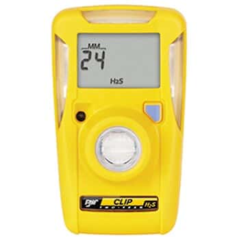 BW Technologies BW Clip Single Gas Detector, H2S (Hydrogen Sulfide), 2-Year