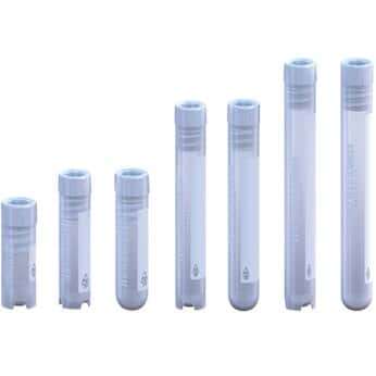 Argos Technologies PolarSafe® Sterile Cryovials, 1 mL, Skirted-Bottom, Internal Thread; 50/Cs