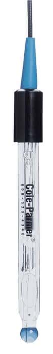 Cole-Parmer 组合式 pH 电极, 玻璃, 可再填充, 双液接, BNC