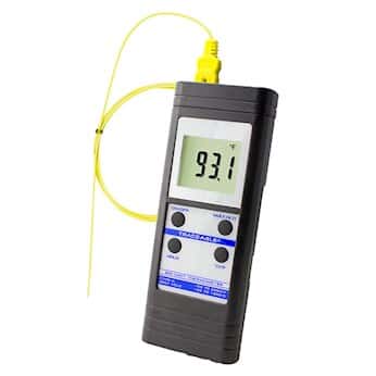 Traceable Big-Digit Thermocouple Thermometer with Calibration