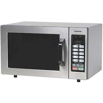 Panasonic NE-1054 Programmable Countertop Microwave Oven, 1000 Watts, 0.8 Cu. Ft., Stainless Steel; 120V, 60 Hz