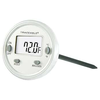 Traceable Metal Thermometer with Calibration; General-Purpose 