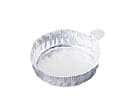 Cole-Parmer 43 mm Aluminum Crimpled-Walled Weighing Dishes with Tab, 20 ml, 1000/Cs