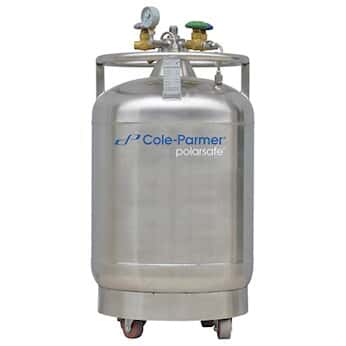 Cole-Parmer PolarSafe® Liquids Nitrogen Refill Tank, S
